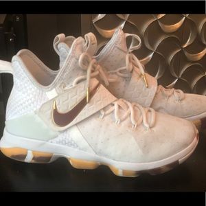 LeBron James 14 white wine sz 9.5